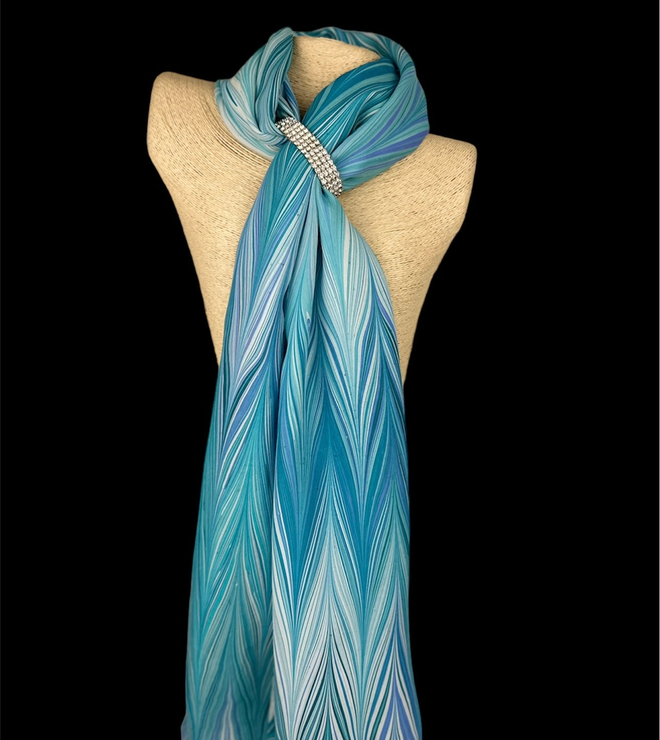 Holiday Silk Scarf Marbling Class December 12 & 13