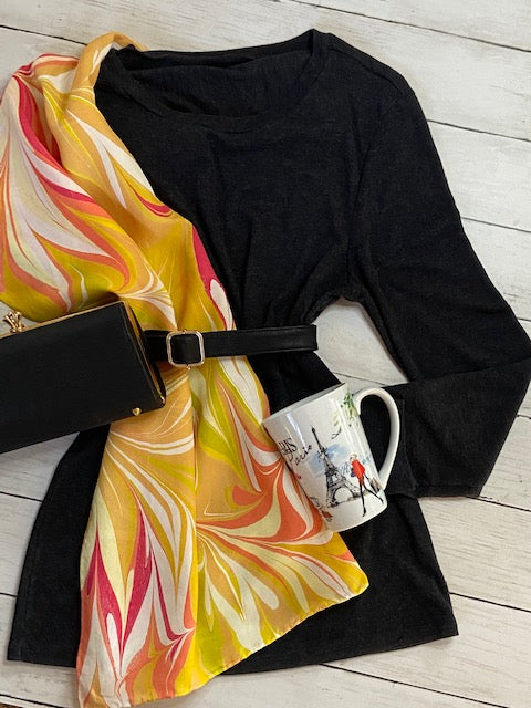 Marbling Scarves with Elizabeth (Private Event)